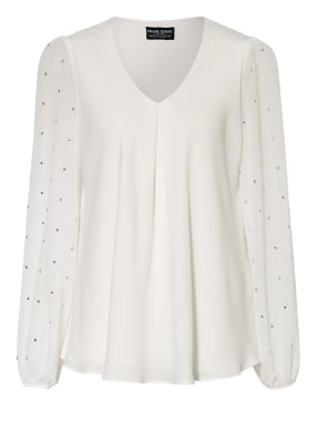FRANK LYMAN Blusenshirt mit Schmucksteinbesatz