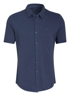 STROKESMAN'S Kurzarm-Hemd Slim Fit aus Piqué
