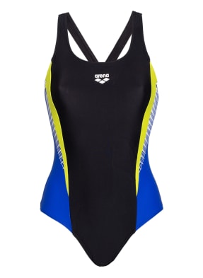 arena Badeanzug THREEFOLD V BACK mit UV-Schutz 50+