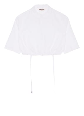 Gottseidank Dirndlbluse CALLA mit Leinen und Spitzenbesatz