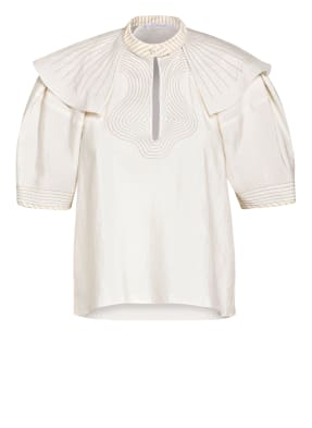 Chloé Blusenshirt aus Seide mit Volantbesatz