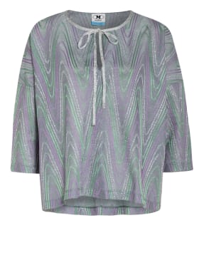 M MISSONI Blusenshirt mit 3/4-Arm und Glitzergarn
