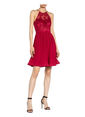 VM VERA MONT Plisseekleid mit Paillettenbesatz