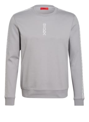 HUGO Sweatshirt DOBY mit Galonstreifen