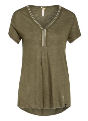 KEY LARGO T-Shirt VICKY mit Schmucksteinbesatz