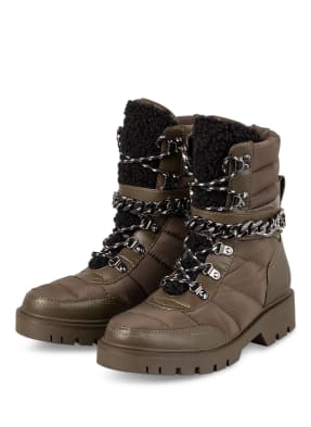 GUESS Schnürboots RASIDA mit Kunstfellbesatz