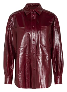 TED BAKER Hemdbluse FLOREIY aus Leder