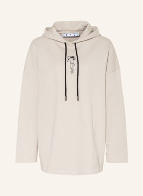 Off-White Bluza z kapturem oversize