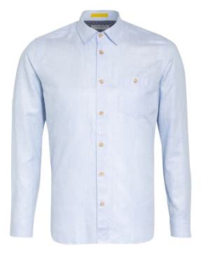 TED BAKER Hemd SAUSS Slim Fit mit Leinen