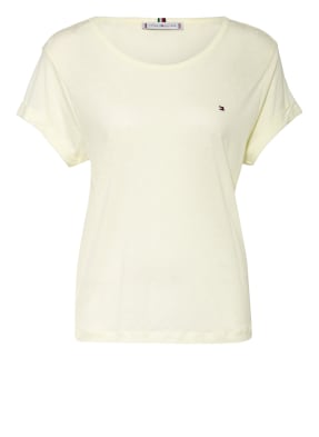 TOMMY HILFIGER T-shirt with linen
