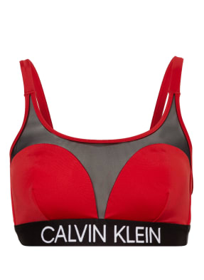 Calvin Klein Bralette-Bikini-Top CK CURVE mit Mesh-Einsatz