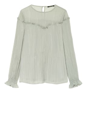 BRUUNS BAZAAR Blusenshirt SENNA CALLA mit Glitzergarn