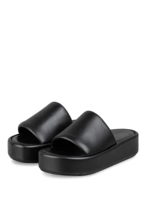 BALENCIAGA Klapki na platformie