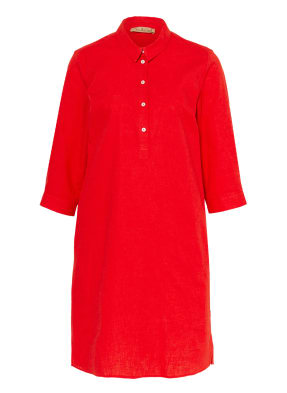 Smith&Soul Kleid mit 3/4-Arm und Leinen