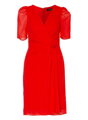 LAUREN RALPH LAUREN Cocktailkleid in Wickeloptik