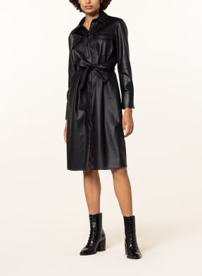 PENNYBLACK Hemdblusenkleid VENTITRE in Lederoptik