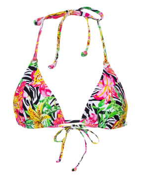 Hot Stuff Triangel-Bikini-Top ZEBRA FLOWER