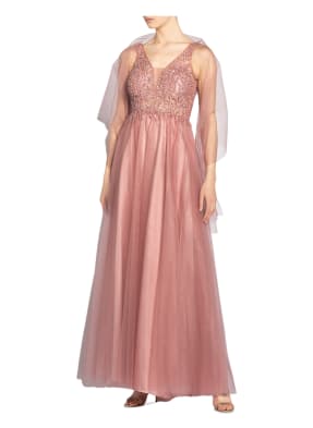 unique Abendkleid mit Stola