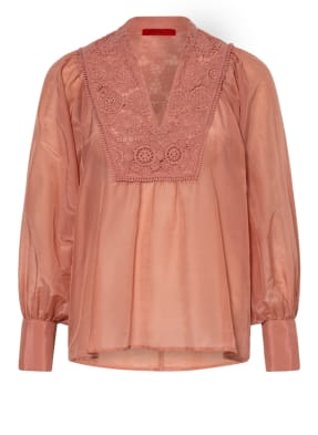 MAX & Co. Blusenshirt ALBENGA mit Häkelspitze