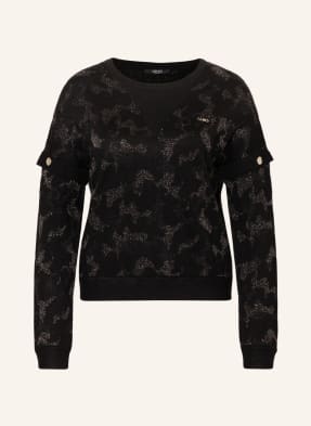 LIU JO Pullover mit Glitzergarn