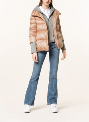 HERNO Daunenjacke im Materialmix