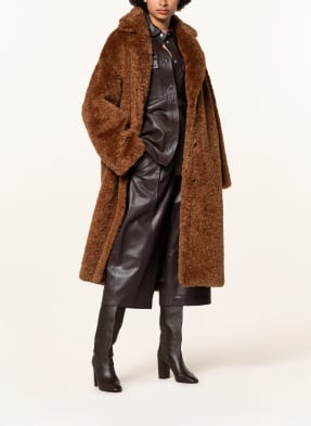 B & L Oversized-Mantel TRISHA aus Kunstfell