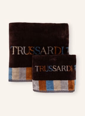 TRUSSARDI Home Set: Handtuch und Gästehandtuch TURQUOISE COAST