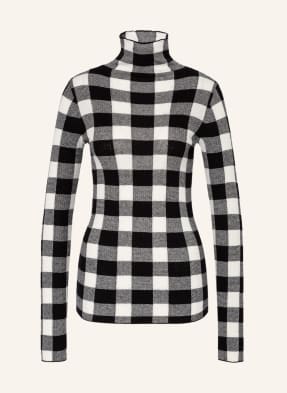 SPORTMAX Rollkragenpullover BLANC mit Cashmere
