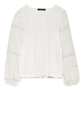 WEEKEND MaxMara Blusenshirt GIOTTO mit Häkelspitze