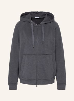 BRUNELLO CUCINELLI Bluza rozpinana z obszyciem ozdobnymi kamykami