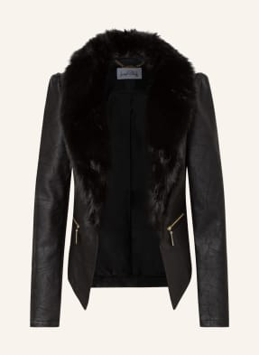 Joseph Ribkoff Jacke in Lederoptik