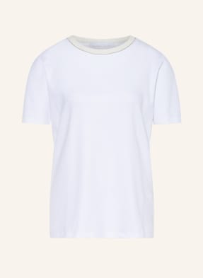 FABIANA FILIPPI T-Shirt mit Schmucksteinbesatz