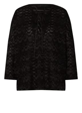 M MISSONI Pullover mit 3/4-Arm und Glitzergarn