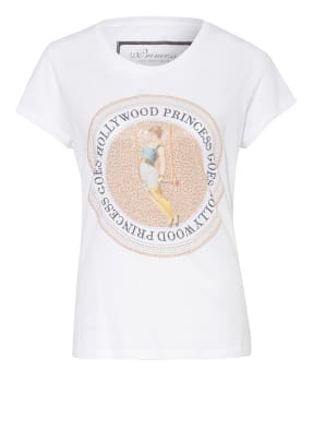 Princess GOES HOLLYWOOD T-Shirt mit Schmucksteinbesatz