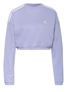 adidas Krótka bluza nierozpinana CROP CREW