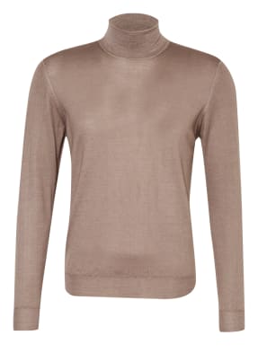 FEDELI Rollkragenpullover aus Merinowolle