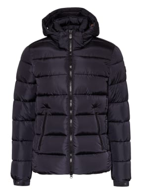 SAVE THE DUCK Quilted coat MEGA13 with removable hood