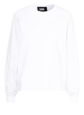 KARL LAGERFELD Sweatshirt im Materialmix