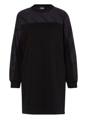 KARL LAGERFELD Kleid im Materialmix