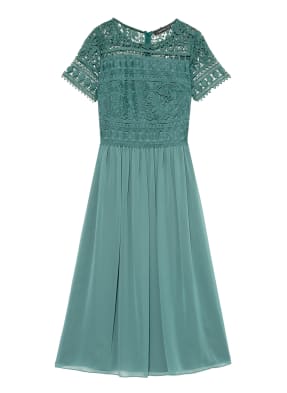 SWING Kleid mit Spitzenbesatz
