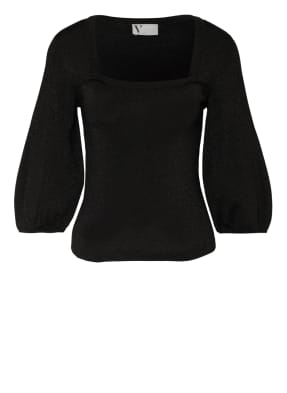 V by Vera Mont Pullover mit Glitzergarn und 3/4-Arm