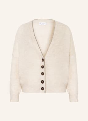 BRUNELLO CUCINELLI Strickjacke mit Schmucksteinbesatz