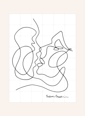 IXXI Puzzle na ścianę THE KISSING