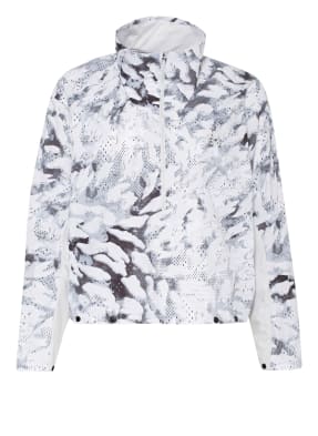 adidas Laufjacke FAST GRAPHIC PRIMEBLUE mit Mesh-Einsätzen