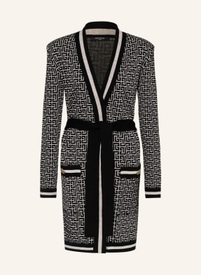 BALMAIN Strickhülle mit Merinowolle und Leinen