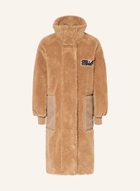 STELLA McCARTNEY Płaszcz z pluszowego materiału LUNA
