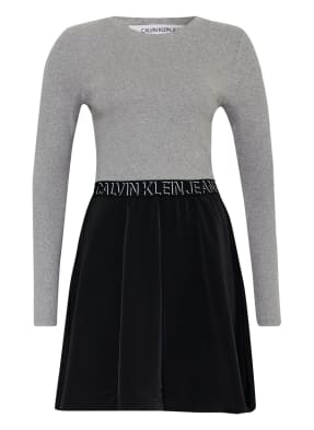 Calvin Klein Jeans Kleid im Materialmix