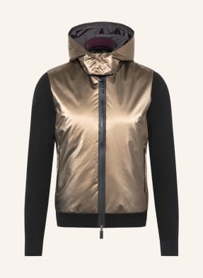 BOSS Strickjacke NEYLAN im Materialmix