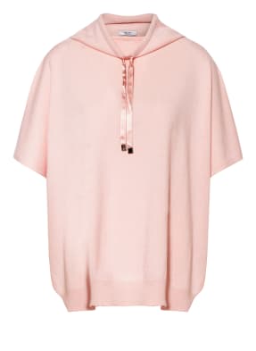 PESERICO Poncho mit Schmucksteinbesatz