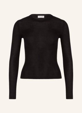 SAINT LAURENT Longsleeve mit Cashmere und Seide